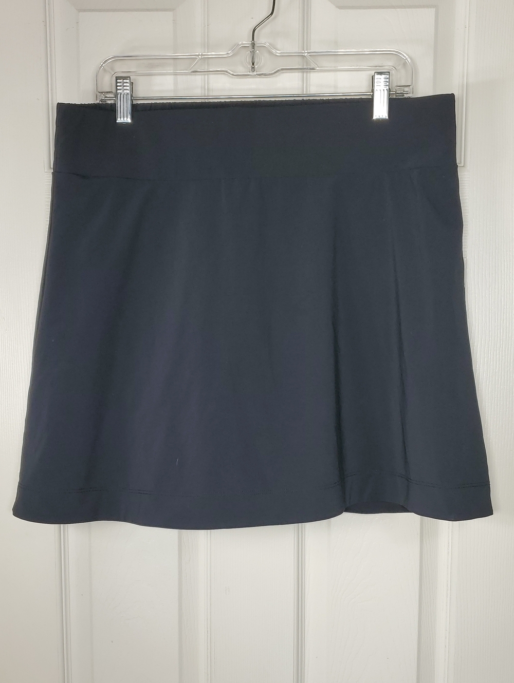 Peace & Pearls Black Skort Pull On Women's XL